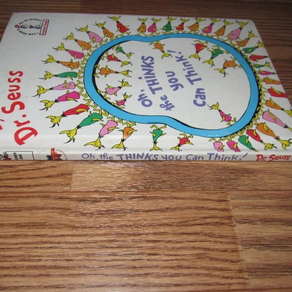 “OH, THE THINKS YOU CAN THINK!” by Dr Seuss I Can Read It All By Myself Book - Picture 3 of 4